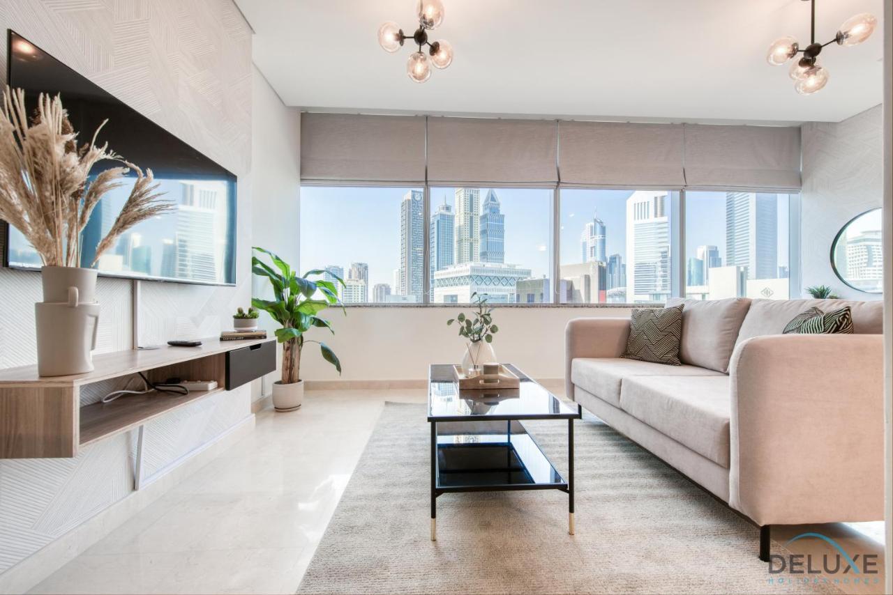 Calm Studio At Sky Gardens Difc By Deluxe Holiday Homes Dubái Exterior foto