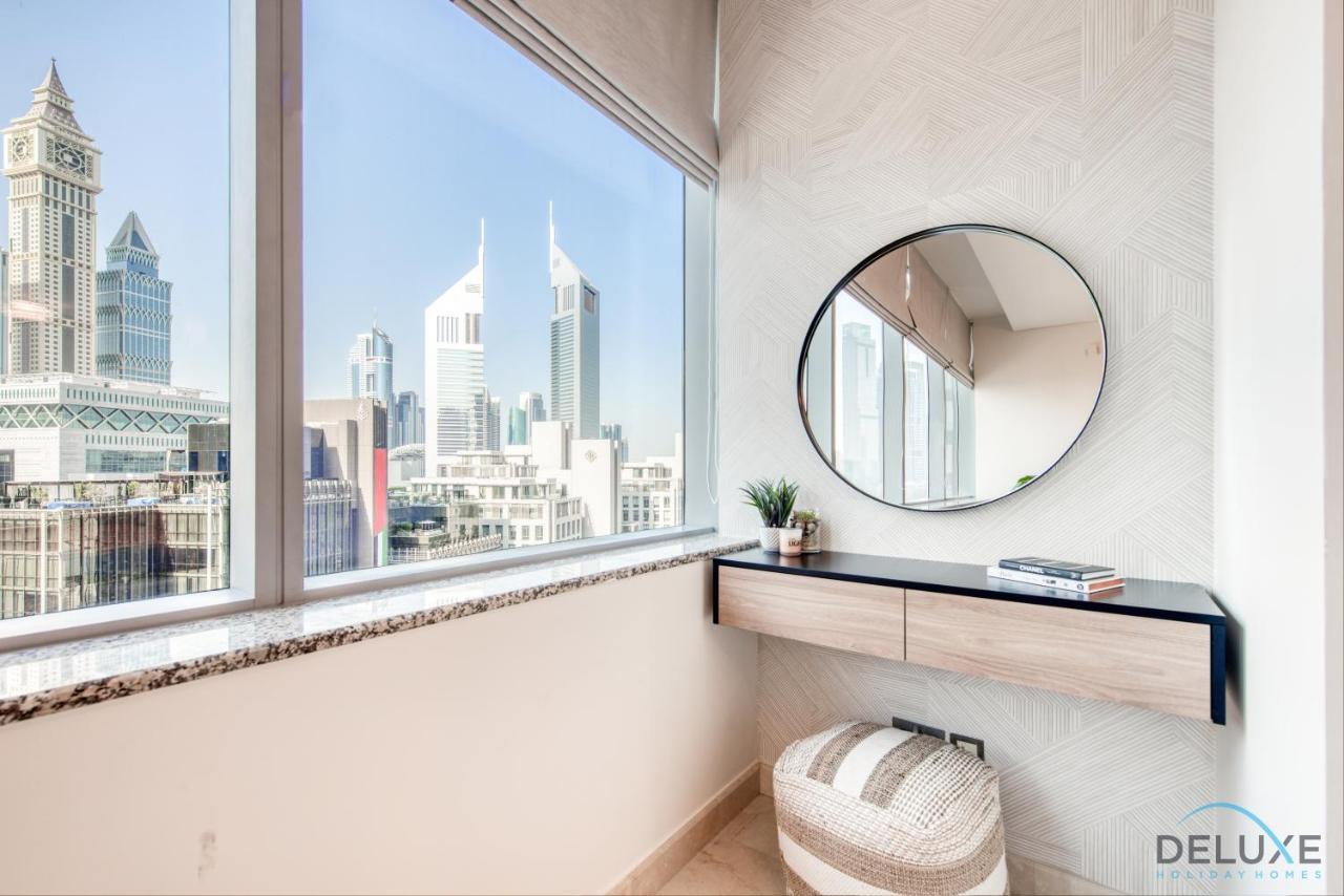 Calm Studio At Sky Gardens Difc By Deluxe Holiday Homes Dubái Exterior foto